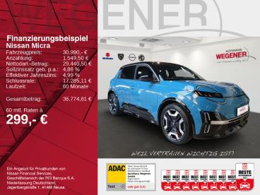 SPOTICAR Nissan Micra 52 Kwh Evolve Gebraucht - Kleinwagen Elektro Blau - Berlin - 1201282301_2