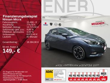 SPOTICAR Nissan Micra 1.0 At N-way - Shz Pdc Bluetooth Carplay Gebraucht - Kleinwagen Benzin Grau - Berlin - 1201301558_2