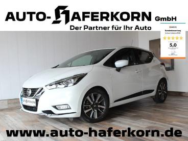 SPOTICAR Nissan Micra Tekna*kamera*szhzg*navi Gebraucht - Kleinwagen Benzin Weiß - Frohburg - 1201301870_2