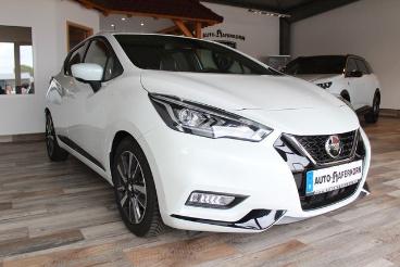 SPOTICAR Nissan Micra Tekna*kamera*szhzg*navi Gebraucht - Kleinwagen Benzin Weiß - Frohburg - 1201301870_4