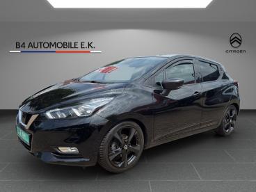 SPOTICAR Nissan Micra 1.0 N-sport Bose Sitzheizung Kamera Gebraucht - Kleinwagen Benzin Schwarz - Bönningstedt - 1201308836_1