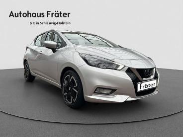 SPOTICAR Nissan Micra N-way 1.0 Carplay Sitzh Tempom. Allwetter Gebraucht - Kleinwagen Benzin Silber - Rendsburg - 1201312425_3