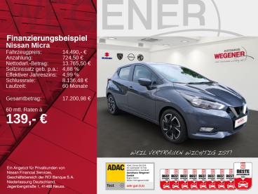 SPOTICAR Nissan Micra 1.0 Ig-t Mt N-way Winterpaket*bluetooth Gebraucht - Kleinwagen Benzin Grau - Berlin - 1201319695_2