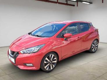 SPOTICAR Nissan Micra Tekna Gjr+navi+rfk Gebraucht - Kleinwagen Benzin Rot - Rostock - 1201327744_2