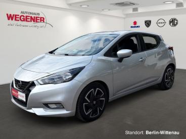 SPOTICAR Nissan Micra N-way 1.0 Ig-t Navi Shz Pdc Gebraucht - Kleinwagen Benzin Silber - Berlin - 1201327772_1