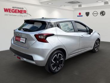 SPOTICAR Nissan Micra N-way 1.0 Ig-t Navi Shz Pdc Gebraucht - Kleinwagen Benzin Silber - Berlin - 1201327772_3