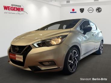 SPOTICAR Nissan Micra 1.0 Ig-t Xtronic N-design Navi*kessy*pdc Gebraucht - Kleinwagen Benzin Silber - Berlin - 1201346697_1