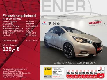 SPOTICAR Nissan Micra 1.0 Ig-t Xtronic N-design Navi*kessy*pdc Gebraucht - Kleinwagen Benzin Silber - Berlin - 1201346697_2