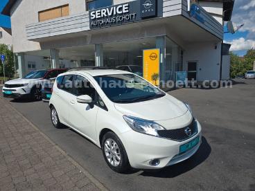 SPOTICAR Nissan Note Acenta Plus/navi/klima/gra/pdc/keyless/shz/ Gebraucht - Kleinwagen Benzin Weiß - Lauterbach (hessen) - 1201310259_1