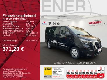 SPOTICAR Nissan Primastar Kombi9 L1h1 2,8t Acc*navi*totwinkel Tekna Gebraucht - Mini-van Diesel Schwarz - Berlin - 1201271398_2
