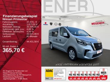 SPOTICAR Nissan Primastar Tekna Kombi L1h1 Dci150 Acc*totwinkel Gebraucht - Mini-van Diesel Grau - Berlin - 1201271451_2