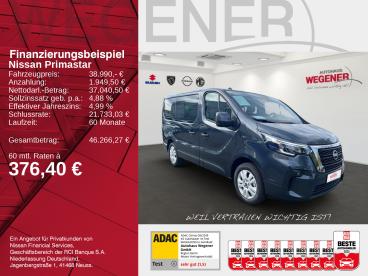 SPOTICAR Nissan Primastar Kombi Tekna L1h1 Acc*totwinkel*navi Gebraucht - Mini-van Diesel Grau - Berlin - 1201271480_2