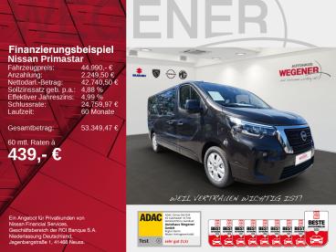 SPOTICAR Nissan Primastar Kombi9 L2h1 3,0t Navi*carplay*cam*led Tekna Gebraucht - Mini-van Diesel Schwarz - Berlin - 1201282521_2