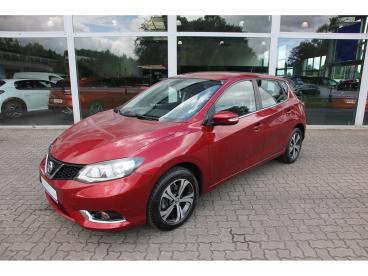 SPOTICAR Nissan Pulsar Acenta 1.2 Dig-t Navi Shz Klima Rfk Dab Gebraucht - Limousine Benzin Rot - Neumünster - 1201182890_1