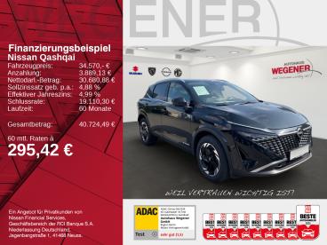 SPOTICAR Nissan Qashqai N-connecta E-power Shz Lhz Hud 360° Kam Gebraucht - Suv Benzin Schwarz - Berlin - 1201271825_2