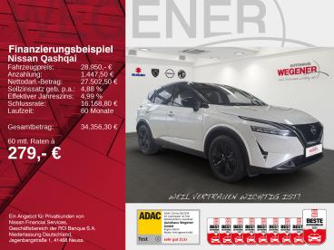 SPOTICAR Nissan Qashqai 1.3 Dig-t Tekna+ 4x4 Leder*pano*headup Gebraucht - Suv Benzin Weiß - Berlin - 1201272403_2