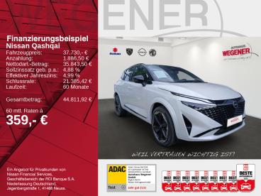 SPOTICAR Nissan Qashqai 1.3 Dig-t Mhev 158 Ps N-design Gebraucht - Suv Benzin Weiß - Berlin - 1201295092_2