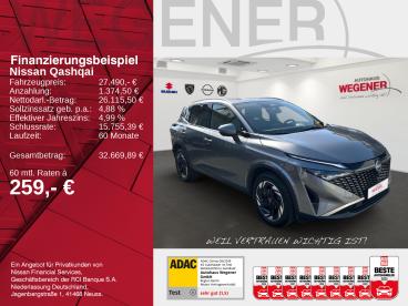 SPOTICAR Nissan Qashqai 1.3 Dig-t Mhev N-connecta Totw.*carplay Gebraucht - Suv Benzin Grau - Berlin - 1201295097_2