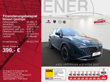 SPOTICAR Nissan Qashqai 1.3 Dig-t Mhev 158 Ps Tekna Gebraucht - Suv Benzin Grün - Berlin - 1201327206_2