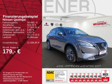 SPOTICAR Nissan Qashqai 1.3 Dig-t Mhev Acenta Carplay*led*cam Gebraucht - Suv Benzin Grau - Berlin - 1201345056_2
