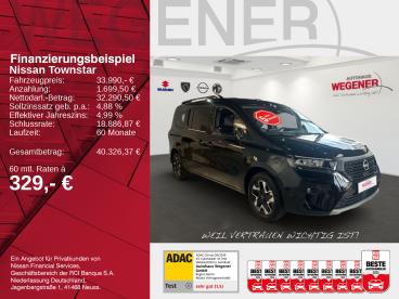 SPOTICAR Nissan Townstar Kombi L2 Tekna 1,3 7-sitze Kam Shz Gebraucht - Mini-van Benzin Schwarz - Berlin - 1201187273_2