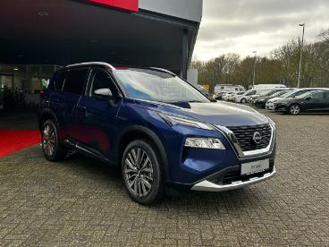 SPOTICAR Nissan X-trail Mhev Tekna 4x2 Leder+led+navi+el.heckkl. Gebraucht - Suv Hybrid Blau - Leer - 1201270847_3