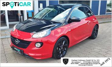 SPOTICAR Opel Adam 1.4 Black Jack Sitzheizung, Klimaautom !! Gebraucht - Kleinwagen Benzin Rot - Hollern-twielenfleth - 1201319504_1