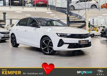 SPOTICAR Opel Astra 1.2 Turbo Gs *ahk*acc*kamera*navi* Gebraucht - Limousine Benzin Weiß - Meppen - 1201214461_1