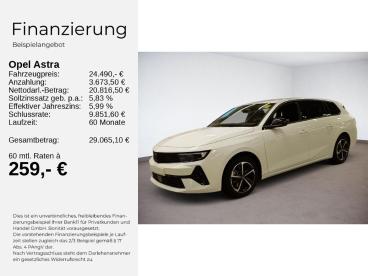 SPOTICAR Opel Astra L St Gs 1.2 Turbo S/s 96kw At8+kamera+shz+ Gebraucht - Kombi Benzin Weiß - Berlin - 1201283200_2
