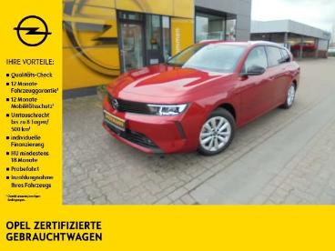 SPOTICAR Opel Astra 1.2 T Elegance Navi/kamera/shz/lhz/ahk/allwetter Gebraucht - Kombi Benzin Rot - Hagenow - 1200987173_1