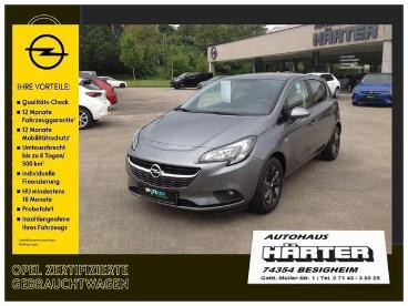 SPOTICAR Opel Corsa E 1.4 120-jahre Kamera Pdc V H Shz Lhz Gebraucht - Kleinwagen Benzin Silber - Besigheim - 1201027984_1