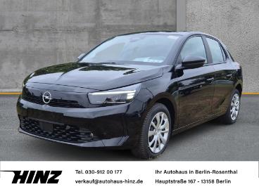 SPOTICAR Opel Corsa F Edition 1.2,pdc+kamera,shz, Lrhz,allwetterreifen Gebraucht - Kleinwagen Benzin Schwarz - Berlin - 1201186417_1