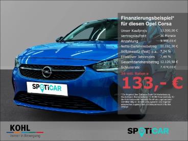 SPOTICAR Opel Corsa F Edition 1.2 Turbo Ruckfahrkam. Start-stop Pdc Sh Gebraucht - Kleinwagen Benzin Blau - Aachen - 1201223039_1
