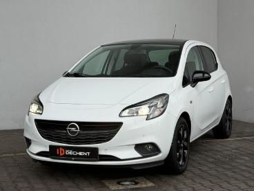 SPOTICAR Opel Corsa E Color Edition 101ps /dach:schwarz/pdc! Gebraucht - Kleinwagen Benzin Weiß - Heidelberg - 1201233708_2