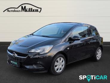 SPOTICAR Opel Corsa E Edition Sitzheizung Lenkradhzg Temp Pdc Berganfa Gebraucht - Kleinwagen Benzin Schwarz - Gnarrenburg - 1201257682_1