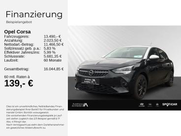 SPOTICAR Opel Corsa F 1.2 Elegance Klima+pdc+kamera+shz+lhz+at Turbo Gebraucht - Kleinwagen Benzin Schwarz - Berlin - 1201259255_2