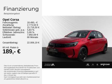 SPOTICAR Opel Corsa F Gs 1.2 Hybrid 48v 74kw +shz+parkhilfe ++ Turbo Gebraucht - Kleinwagen Benzin Rot - Berlin - 1201283194_2