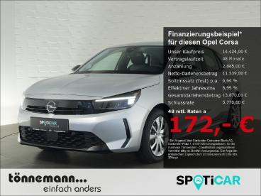 SPOTICAR Opel Corsa F Facelift+sitz-/lenkradheizung+led Licht+parkpilo Gebraucht - Kleinwagen Benzin Silber - Coesfeld - 1201343441_1