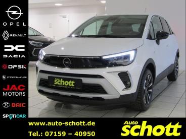 SPOTICAR Opel Crossland Elegance Paket, 1.2 Direct Injection T Gebraucht - Suv Benzin Weiß - Magstadt - 1201170171_1