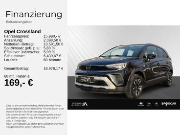 SPOTICAR Opel Crossland Elegance 1.2 Turbo+navi+klimat+4seas++ Gebraucht - Suv Benzin Schwarz - Berlin - 1201344056_2