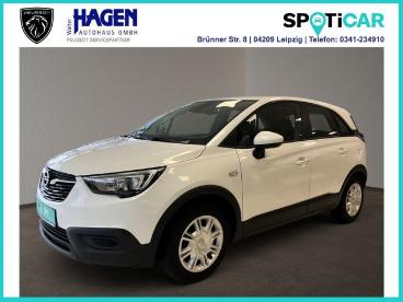 SPOTICAR Opel Crossland X Edition 1.2 83 Puretech Pdc/shz Gebraucht - Suv Benzin Weiß - Leipzig - 1201219834_1