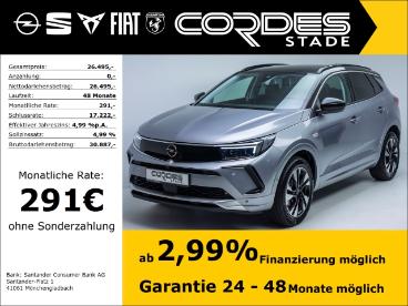 SPOTICAR Opel Grandland Elegance Ahk Navi Matrix-led Pdcv+h (128) Gebraucht - Suv Benzin Grau - Stade - 1201216528_1