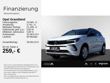 SPOTICAR Opel Grandland Elegance 1.2 Turbo At8+shz+carplay+lhz Gebraucht - Suv Benzin Weiß - Berlin - 1201240245_2