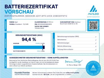 SPOTICAR Opel Grandland Plug-in-hybrid 1.6 Di Automatik Elegance Gebraucht - Suv Plug-in Hybrid Silber - Herford - 1201252750_2