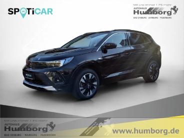 SPOTICAR Opel Grandland Elegance 1.2 Turbo Ahk-abnehmbar Navi 360 Kamera L Gebraucht - Suv Benzin Schwarz - Bad Driburg - 1201254326_1