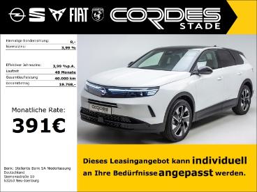 SPOTICAR Opel Grandland 1.2 Mild-hybrid Ultimate Automatik Ahk Kamera (nw3 Gebraucht - Suv Benzin Weiß - Stade - 1201263186_1