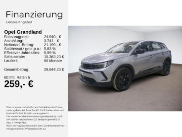 SPOTICAR Opel Grandland Gs 1.2hybrid 48v 100kw Edct6+allwetter Gs Line Gebraucht - Suv Benzin Grau - Berlin - 1201265201_2