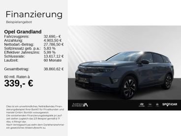SPOTICAR Opel Grandland B Gs 1.2 Hybrid 48v100kw Edct6+kamera+ Gebraucht - Suv Benzin Grau - Berlin - 1201277497_2