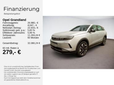 SPOTICAR Opel Grandland B Edition 1.2 Hybrid 48v 100kw Edct6++ Gebraucht - Suv Benzin Grau - Berlin - 1201283192_2