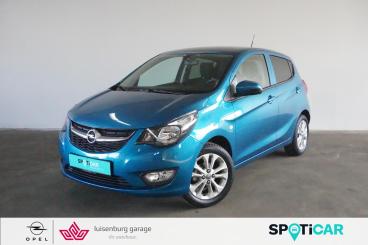 SPOTICAR Opel Karl Active 1.0 | Shz | Pdc | Nur 7900 Km!!! Gebraucht - Kleinwagen Benzin Blau - Marktredwitz - 1201244651_1